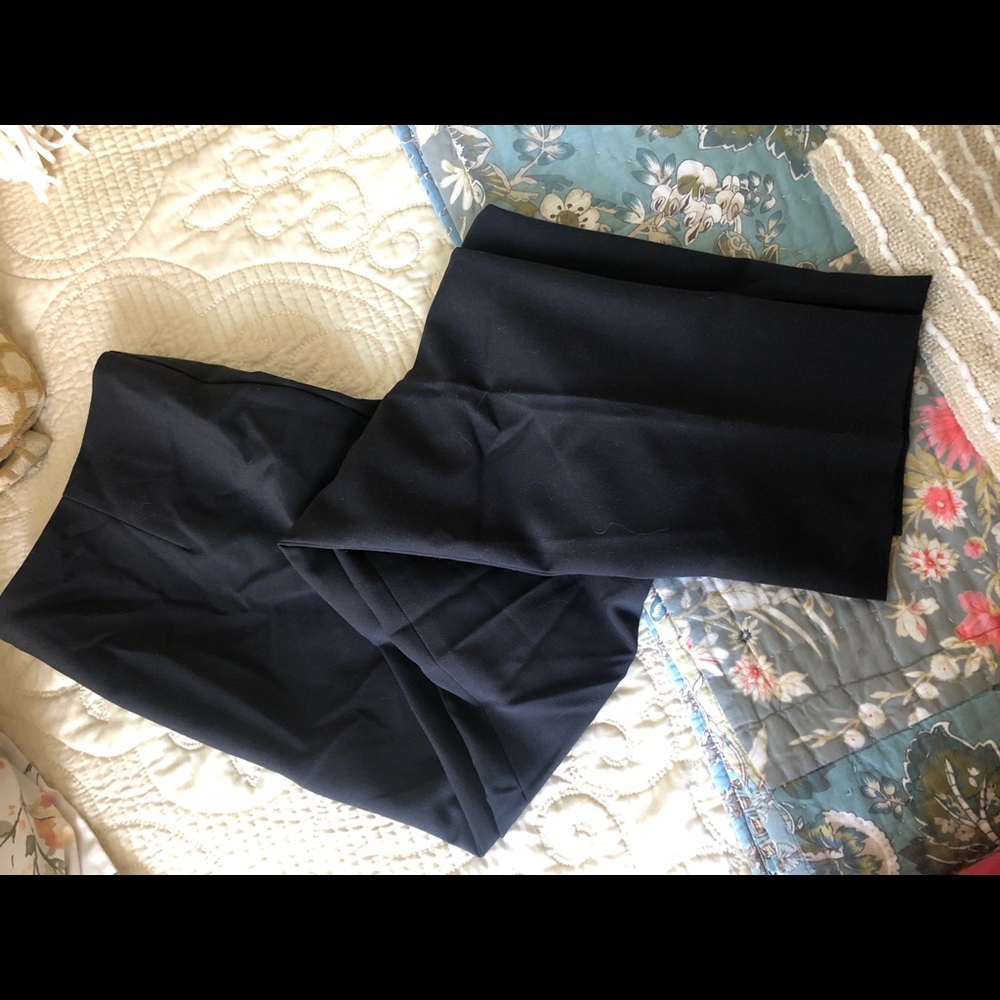 New Black Dress Pants side zip